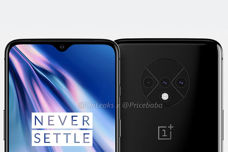 oneplus 7t render