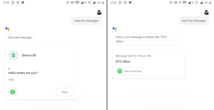 Google Assistant Can Now Read and Reply to Messages from Third-Party Apps