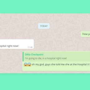 whatsapp manipulated conversation