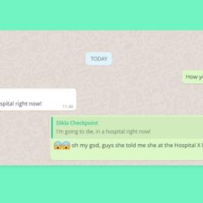 whatsapp manipulated conversation