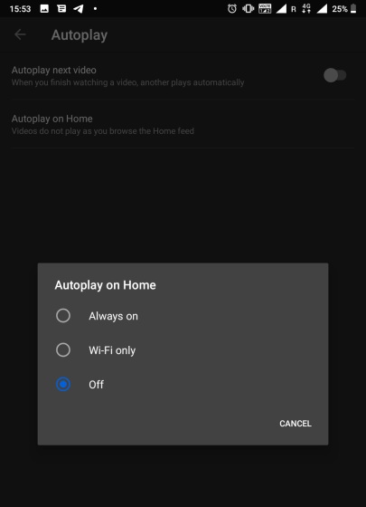 How to Disable Auto-Playing Videos on YouTube’s Homescreen