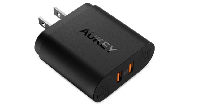 2. AUKEY Quick Charge 3.0 USB Wall Charger for iPhone 11