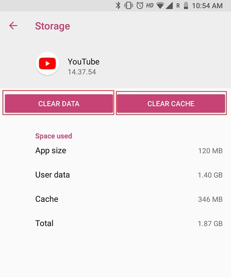2. Clear Cache, Cookies and Data 2
