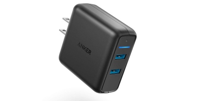 3. Anker Quick Charge 3.0 39W Dual USB Wall Charger