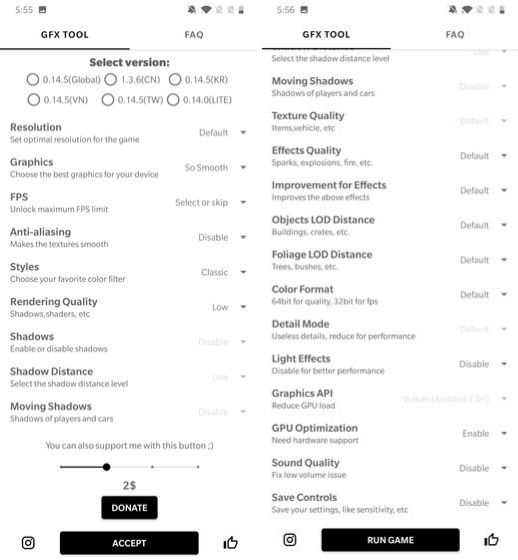 4. Try Third-party Tools GFX TOOL