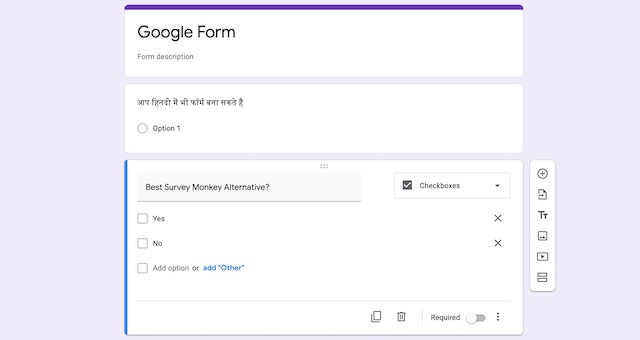 5. Google Survey Tools (Google Forms:Google Quiz)