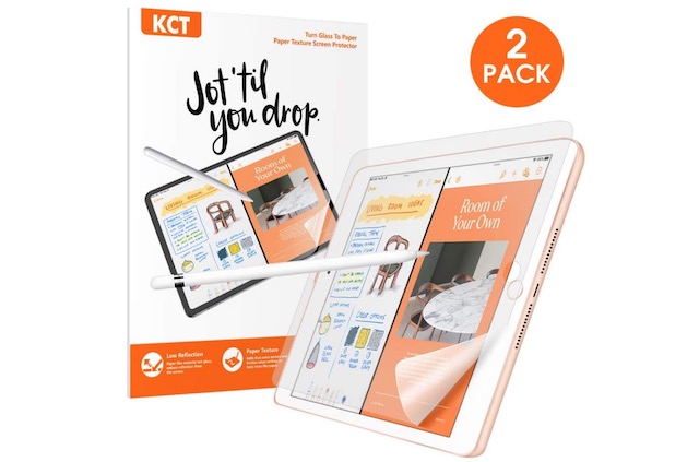 7. KCT screen protector for ipad air 7th gen