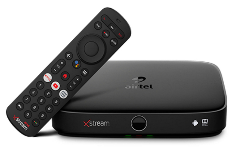 Airtel Xstream Box website