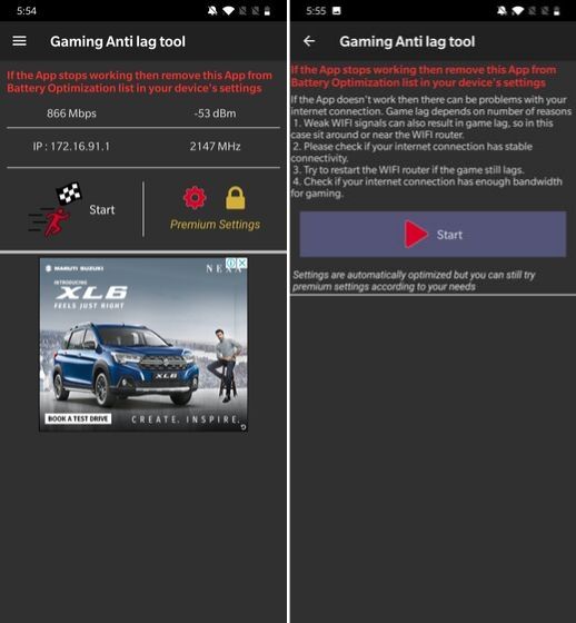 Install Mobile Gaming Ping (Free)