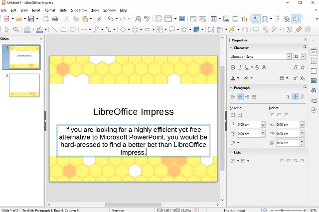 libreoffice powerpoint