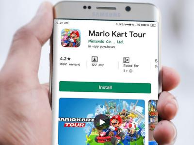 Mario Kart Tour website