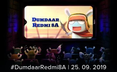 Redmi 8A India Launch website