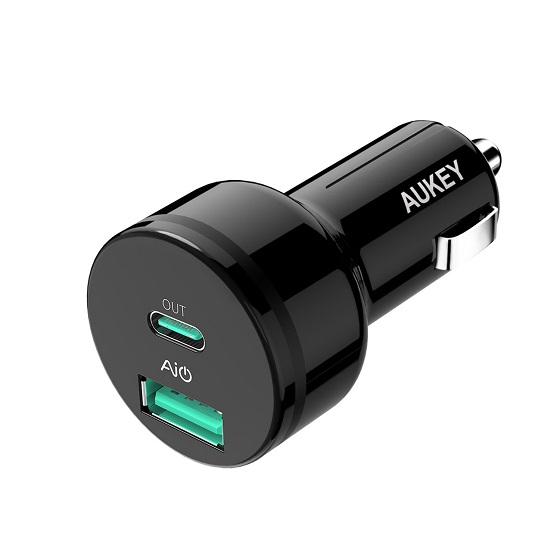 aukey usb pd best car charger for iPhone 11, 11 Pro and 11 Pro Max