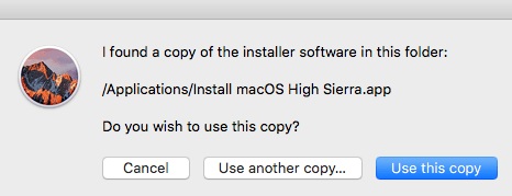 mac os high sierra iso rufus