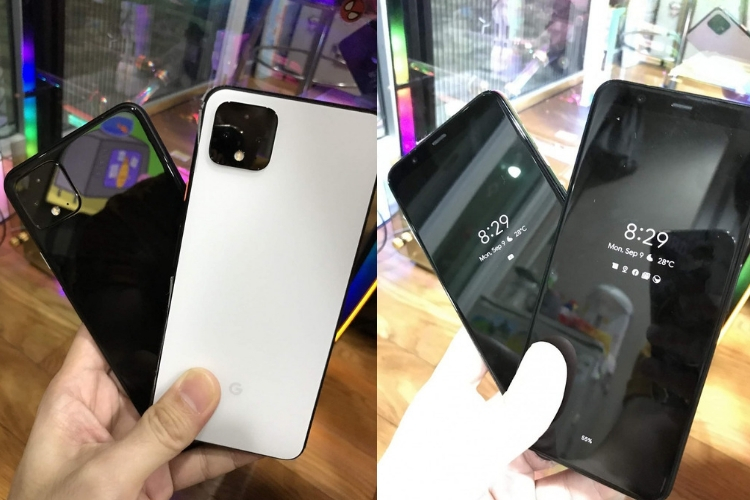 Pixel 4 XL Live Images in Black and White Colors Leaked Online