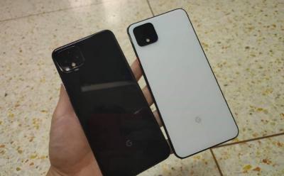 Pixel 4 XL leaked in black and white colors