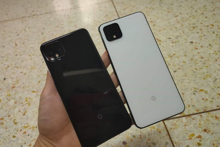 Pixel 4 XL leaked in black and white colors