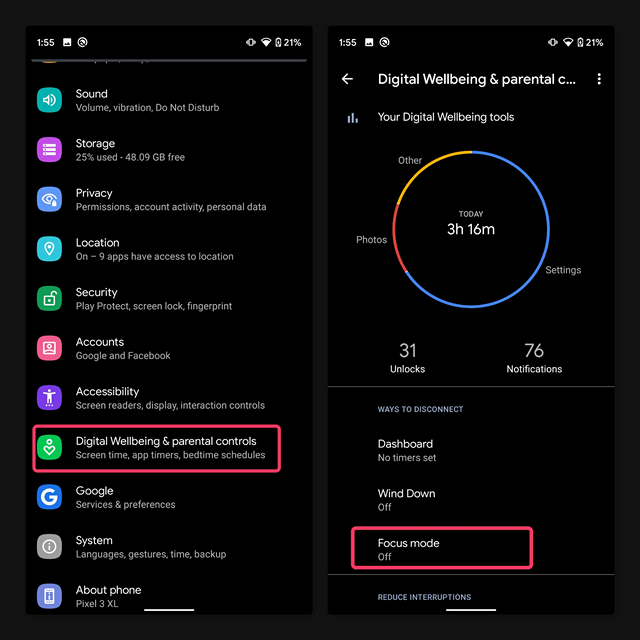 Focus Mode iOS 15 Feature on Android