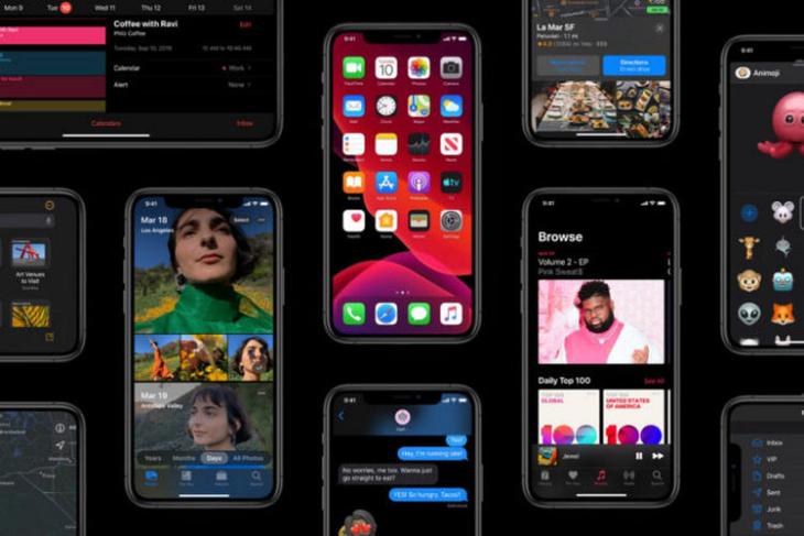 iOS 13 website