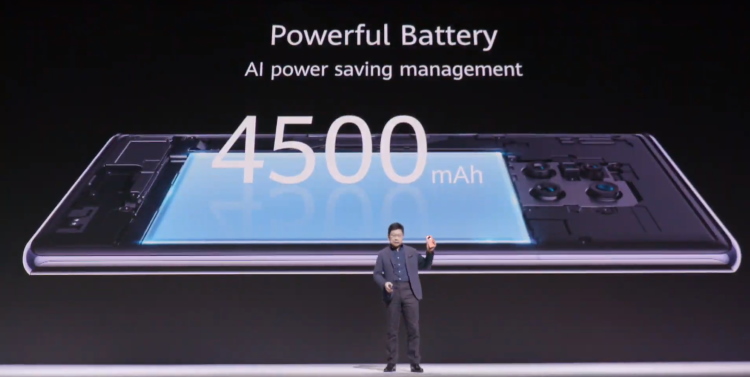 mate 30 pro battery