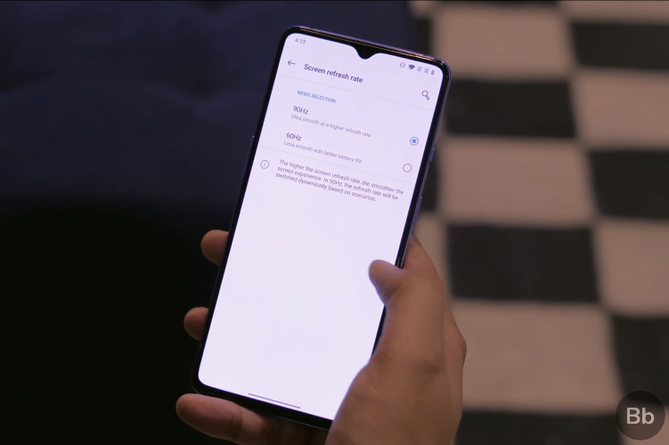 oneplus 7T display