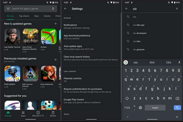 Google Play Store’s Dark Mode Starts Rolling Out
