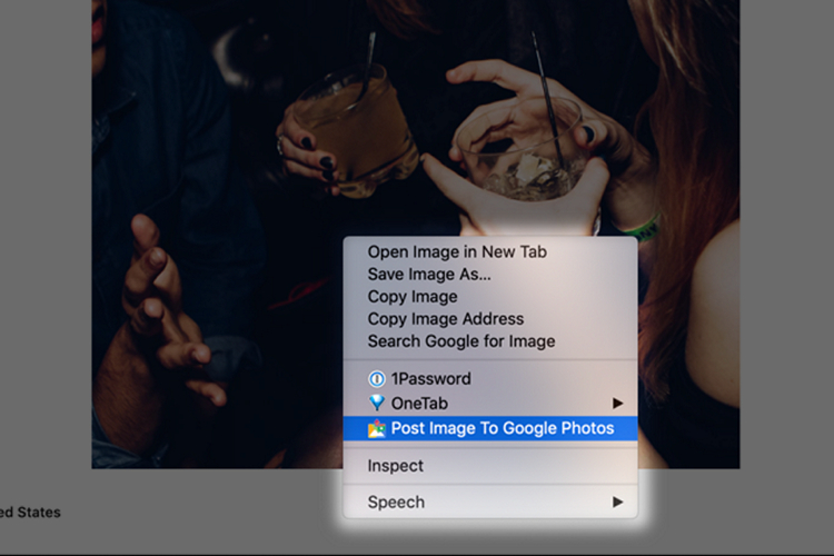 post image to google photos