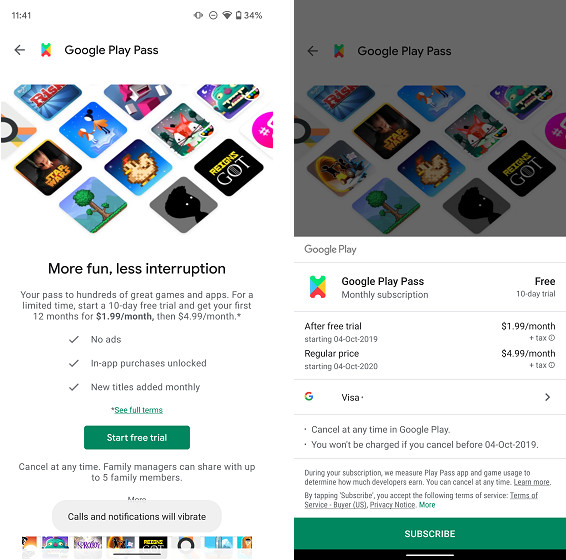 Google Play Pass expands to the UK, France, Canada, Australia and