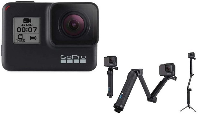 1. GoPro 3-Way