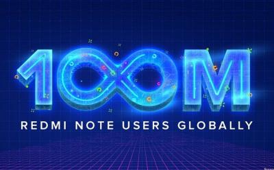100 Million Redmi Note website