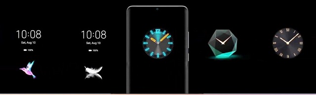 4. Colorful Always on Display best EMUI 10 features