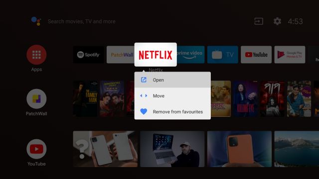 8. Customize your Home Screen Android TV Tips and Tricks in 2020