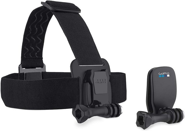 8. GoPro Head Strap + QuickClip Best GoPro Hero 8 Black Accessories