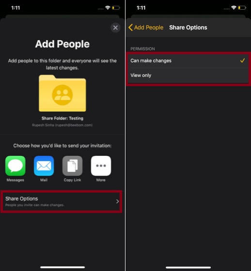 How to Share Notes App Folders on iPhone, iPad, and Mac | Beebom