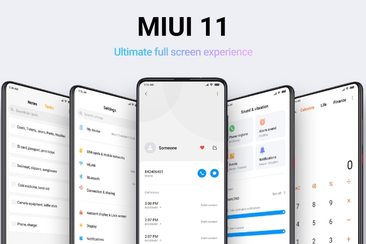 MIUI 11 india rollout schedule