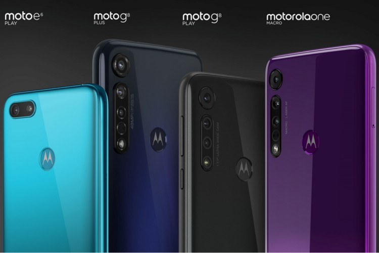 Moto G8 Play website