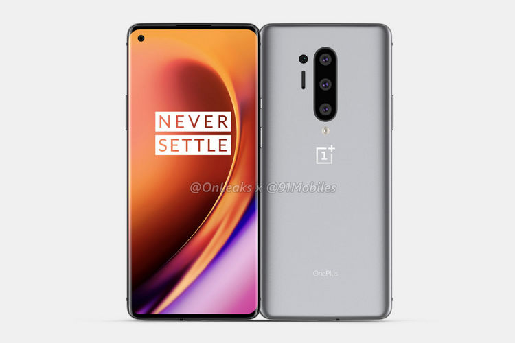 OnePlus 8 Pro leaked render website