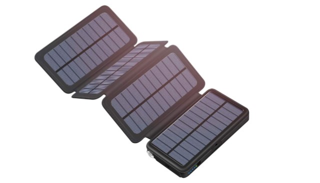 Solar Powered Power Bank for GoPro Max