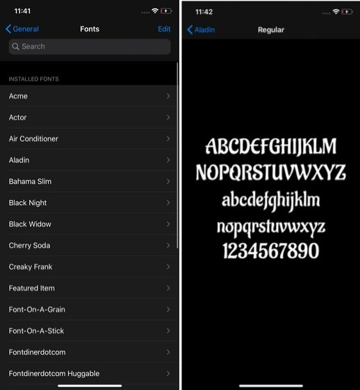 Steps to Install Custom Fonts on iOS 13 and iPadOS 13 (2)