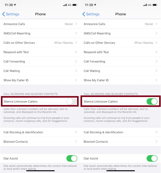 How to Automatically Silence Unknown Spam Calls in iOS 13 | Beebom