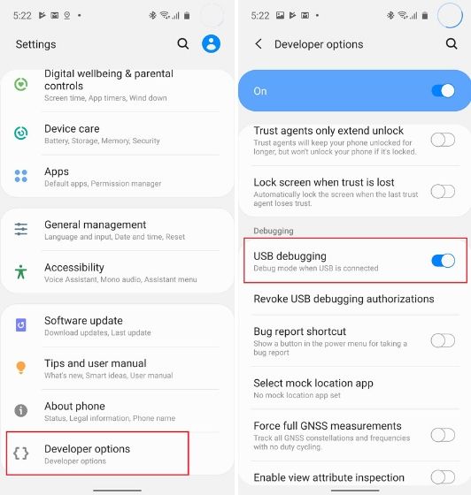 Enable 96Hz Refresh Rate on Galaxy S20, S20+, S20 Ultra
