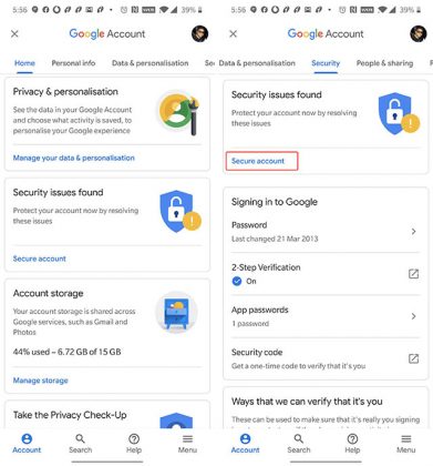 How to Run a Security Checkup on Your Google Account | Beebom