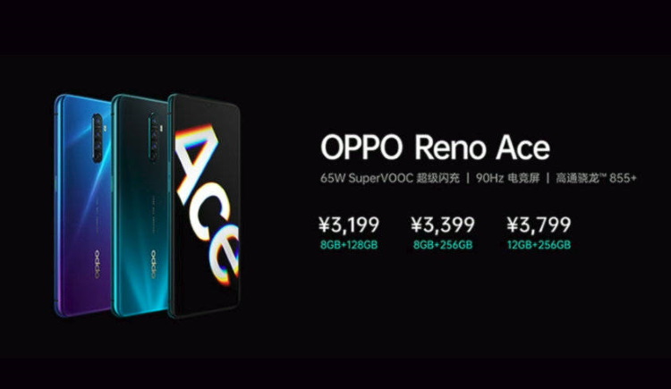 oppo reno ace prices