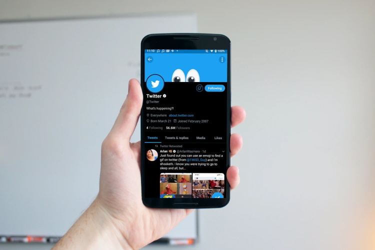 twitter lights out theme comes to Android