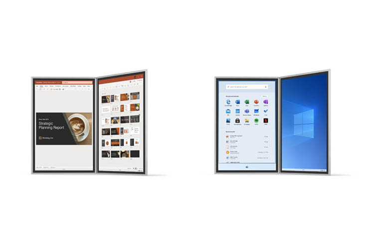 windows 10x dual screen announced
