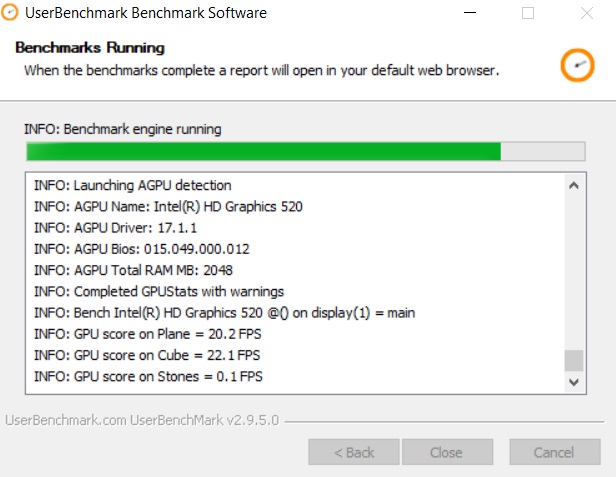 10. UserBenchmark