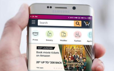 Amazon India movie tickets website