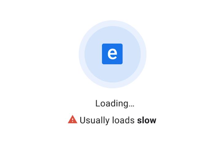 Chrome Slow Website Warning