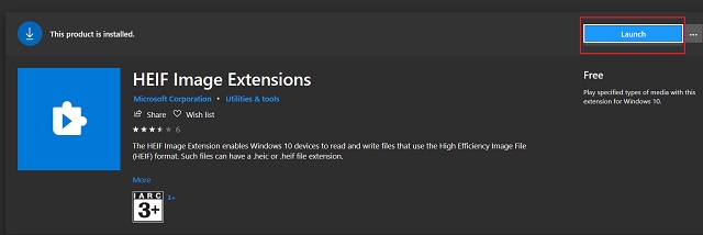 Hevc extension windows 10. HEIF image Extensions что это.