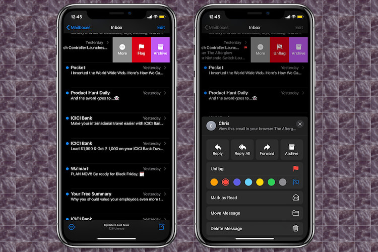 How to Flag Emails with Different Colors in Apple Mail App on iPhone and iPad